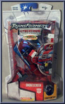 Smokescreen from Transformers - Cybertron - Deluxe Class manufactured by Hasbro [Front]