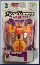 Sunstorm from Transformers - Cybertron - Legends of Cybertron manufactured by Hasbro [Front]