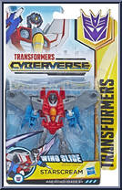 Starscream from Transformers - Cyberverse - Warrior Class manufactured by Hasbro [Front]