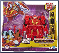 Hot Rod from Transformers - Cyberverse - Battle for Cybertron - Ultra Class manufactured by Hasbro [Front]