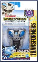 Scraplet from Transformers - Cyberverse - Power of the Spark - Scout Class manufactured by Hasbro [Front]