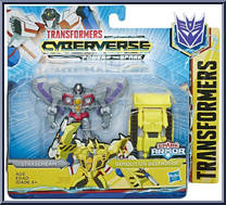 Starscream / Demolition Destroyer from Transformers - Cyberverse - Power of the Spark - Battle Class manufactured by Hasbro [Front]