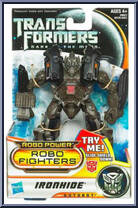 Ironhide from Transformers - Dark of the Moon - Robo Power Robo Fighters manufactured by Hasbro [Front]