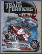 Specialist Ratchet from Transformers - Dark of the Moon - Mechtech Deluxe manufactured by Hasbro [Front]
