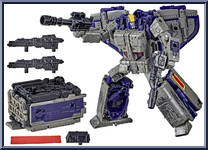 Astrotrain from Transformers - Earthrise War for Cybertron - Leader Class manufactured by Takara [Loose]