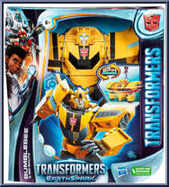 Bumblebee from Transformers - EarthSpark - Spin Changer manufactured by Hasbro [Front]
