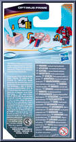 Optimus Prime from Transformers - EarthSpark - Tacticon manufactured by Hasbro [Back]