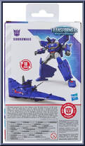 Soundwave from Transformers - EarthSpark - Deluxe manufactured by Hasbro [Back]