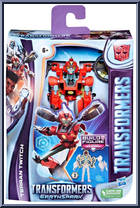Terran Twitch from Transformers - EarthSpark - Deluxe manufactured by Hasbro [Front]