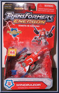 Windrazor (Combo A4) from Transformers - Energon - Powerlinx Battles manufactured by Hasbro [Front]