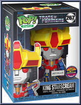 King Starscream (NFT Release) (Metallic) from Transformers - Pop! Digital manufactured by Funko [Front]