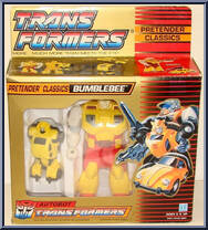 Bumblebee (Pretender Classics) from Transformers - Generation 1 - Series 6 manufactured by Hasbro [Front]