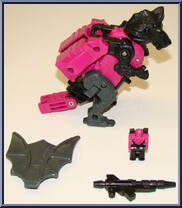 Fangry (Headmaster) from Transformers - Generation 1 - Series 5 manufactured by Hasbro [Loose]