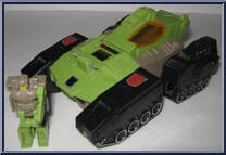 Hardhead (Headmaster) from Transformers - Generation 1 - Series 4 manufactured by Hasbro [Loose]