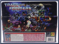 Kup (Targetmaster) from Transformers - Generation 1 - Series 4 manufactured by Hasbro [Back]