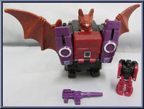 Mindwipe (Headmaster) from Transformers - Generation 1 - Series 4 manufactured by Hasbro [Loose]