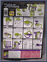 Scavenger from Transformers - Generation 1 - Series 2 manufactured by Hasbro [Back]