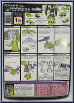 Scrapper from Transformers - Generation 1 - Series 2 manufactured by Hasbro [Back]