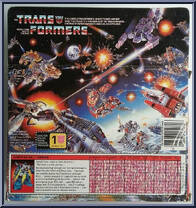 Topspin from Transformers - Generation 1 - Series 2 manufactured by Hasbro [Back]