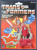 Powerglide from Transformers - Generation 1 - Reissues - Basic Series manufactured by Hasbro [Front]