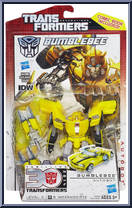 Bumblebee from Transformers - Generations - Thrilling 30 - Deluxe Class manufactured by Hasbro [Front]