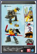 Grimlock from Transformers - Generations - Comic Edition manufactured by Hasbro [Back]