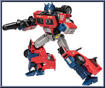 Optimus Prime (Volvo VNR 300) from Transformers - Generations Selects - Basic Series manufactured by Hasbro [Loose]