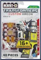 Bumblebee (Collection 1) from Transformers - Custom Kreons manufactured by Kre-O [Front]