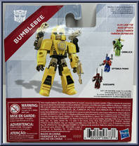 Bumblebee (Yellow Armor) from Transformers - Custom Kreons manufactured by Kre-O [Back]
