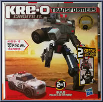 Prowl from Transformers - Basic Series manufactured by Kre-O [Back]