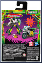 Laser Cycle (G2 Universe) from Transformers - Legacy - Evolution - Deluxe Class manufactured by Hasbro [Back]