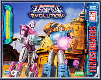 War Dawn 2-Pack (Erial / Dion) from Transformers - Legacy - Evolution - Deluxe Class manufactured by Hasbro [Front]