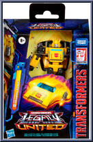 Bumblebee (Origin) from Transformers - Legacy - United - Deluxe Class manufactured by Hasbro [Front]