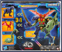Magmatron (Beast Wars Universe) from Transformers - Legacy - United - Commander Class manufactured by Hasbro [Back]