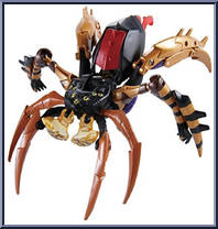 Blackarachnia from Transformers - Legends - Wave  8 manufactured by Takara [Loose]