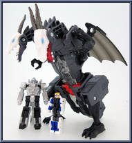 Targetmaster Doublecross (with Haywire) from Transformers - Legends - Wave 23 manufactured by Takara [Loose]