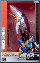 Gelshark from Transformers - Legends - Wave  3 manufactured by Takara [Front]