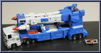Ultra Magnus (with Alpha Trion) from Transformers - Legends - Wave  7 manufactured by Takara [Loose]