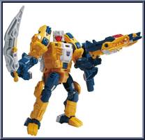 Weirdwolf (with Rarigo) from Transformers - Legends - Wave 14 manufactured by Takara [Loose]