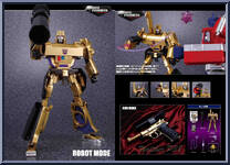Megatron (Gold Ver.) from Transformers - Masterpiece - Special Edition manufactured by Takara [Loose]