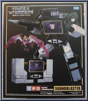 Soundblaster (with Ratbat) from Transformers - Masterpiece - Special Edition manufactured by Takara [Front]