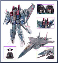 Starscream from Transformers - Masterpiece - Basic Series manufactured by Takara [Loose]
