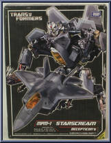 Starscream from Transformers - Masterpiece - Movie Series manufactured by Takara [Front]