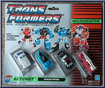 Rescue Patrol from Transformers - Micromasters - Micromaster Patrols manufactured by Hasbro [Front]