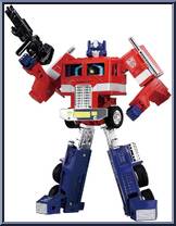 Optimus Prime from Transformers - Missing Link - Basic Series manufactured by Takara [Loose]