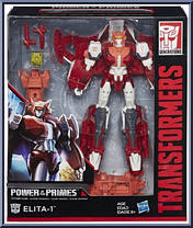 Elita-1 from Transformers - Power of the Primes - Voyager manufactured by Hasbro [Front]