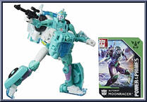 Moonracer from Transformers - Power of the Primes - Deluxe manufactured by Hasbro [Loose]