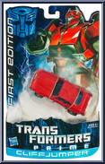 Cliffjumper from Transformers - Prime - First Edition - Deluxe Classs manufactured by Hasbro [Front]