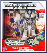 Megatron from Transformers - Prime - Voyager Class manufactured by Hasbro [Front]