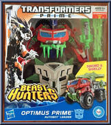 Optimus Prime (Autobot Leader) from Transformers - Prime - Beast Hunters - Voyager Class manufactured by Hasbro [Front]